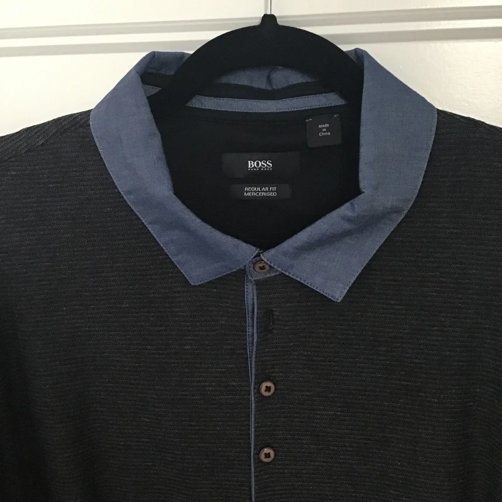 Hugo Boss men’s shirt sleeve polo - Picture 3 of 7